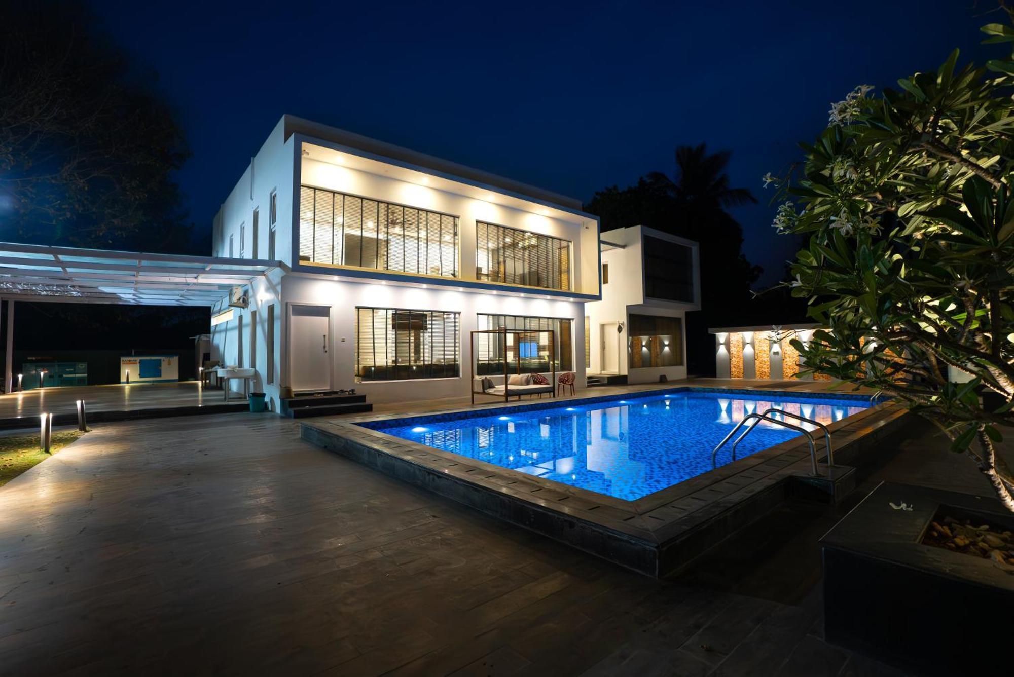 Magnolia - Luxury 3Br Private Pool Villa By Jade بنغالور المظهر الخارجي الصورة
